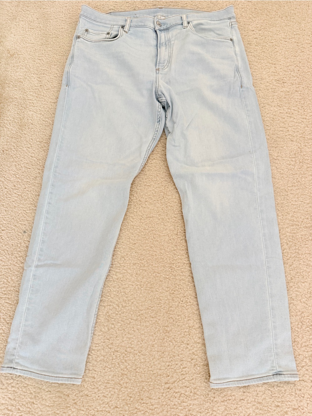 Faherty Pale Blue Men’s Jeans